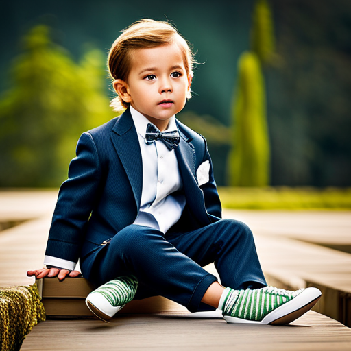 An image showcasing trendy slip-on shoes for baby boys aged 9-12 months