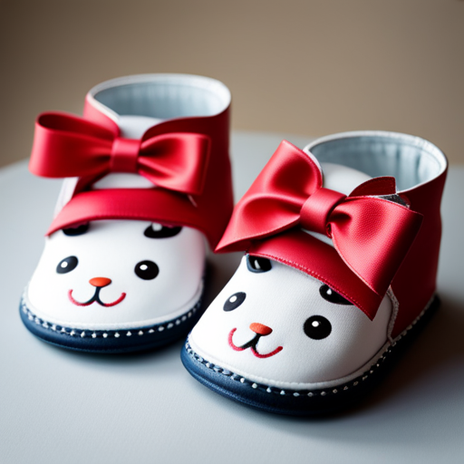 An image showcasing a pair of adorable baby shoes in size 12-18 months