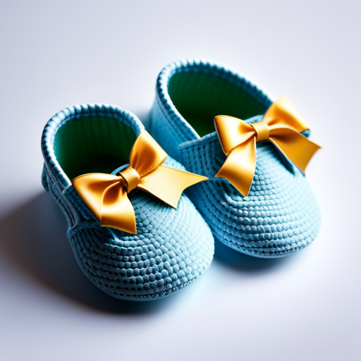 An image featuring a pair of adorable Baby Shoes Carters, showcasing cute and comfortable booties for baby boys and girls