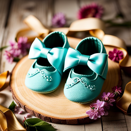 An image that captures the essence of cute and stylish baby shoes for newborns