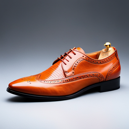 An image showcasing the elegance and style of lace-up shoes that start with L