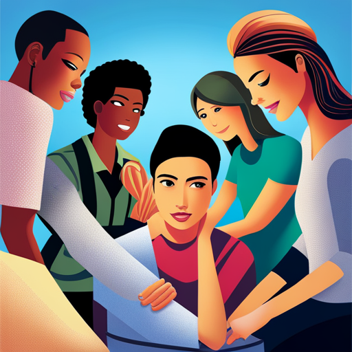 An image of a diverse group of teenagers engaged in various therapeutic activities, such as art therapy, talk therapy, and group counseling, symbolizing the different therapy options available for addressing teen depression