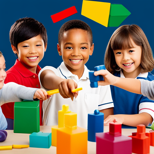 An image showcasing a diverse group of children engaged in various hands-on activities like drawing, building, and experimenting, highlighting the significance of individualized learning styles in childhood education