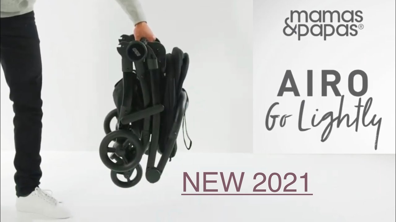 NEW Mamas and Papas Airo Stroller | Compact Travel System From Birth | First look