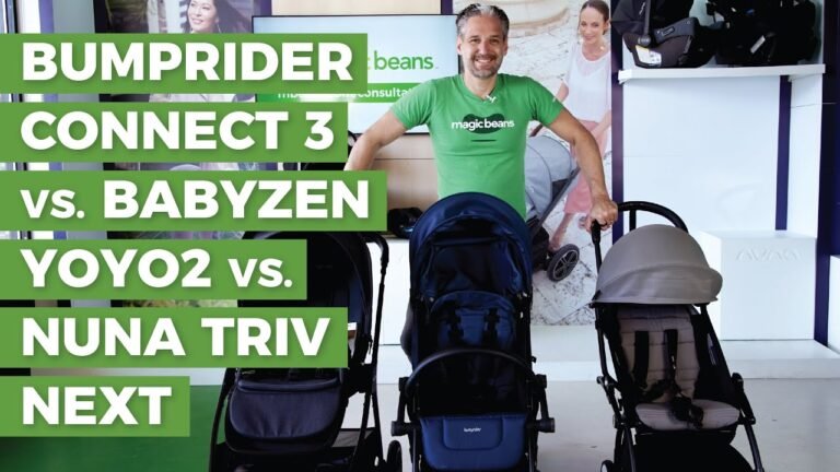 Bumprider Connect 3 vs. Babyzen YOYO2 vs. Nuna TRIV Next | Best Strollers 2023 | Magic Beans Reviews
