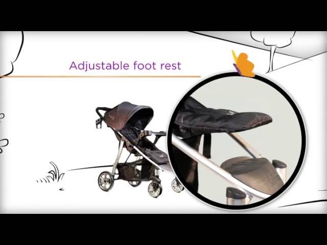 Baby Stroller With 5-Point Safety Harness!!! Summer Spectra Stroller, Review.