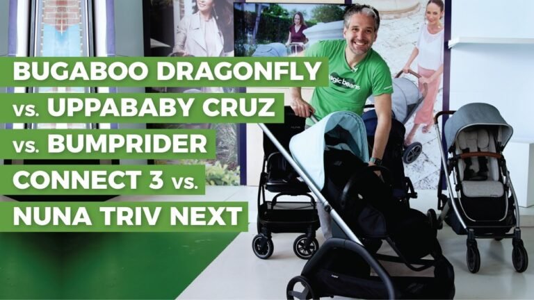 Bugaboo Dragonfly vs. UPPAbaby Cruz vs. Bumprider Connect 3 vs. Nuna TRIV Next | Best Strollers 2023