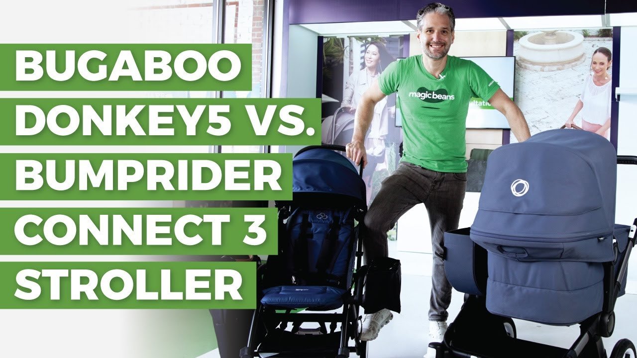 Bugaboo Donkey vs. Bumprider Connect3 | Double Strollers | Best Strollers 2023 | Magic Beans Reviews