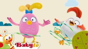 The Wheels in the Park 🪁 🎠 | Sing and Dance with the Egg Band |Nursery Rhymes & Kids Songs 🎵 @BabyTV
