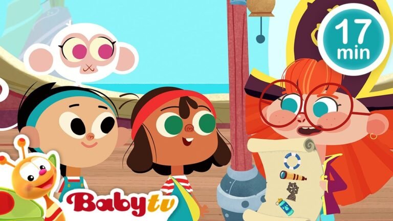 Ahoy Pirates! 🦜 In Search for the Treasure 🎁  | Cartoons | Games & Riddles @BabyTV