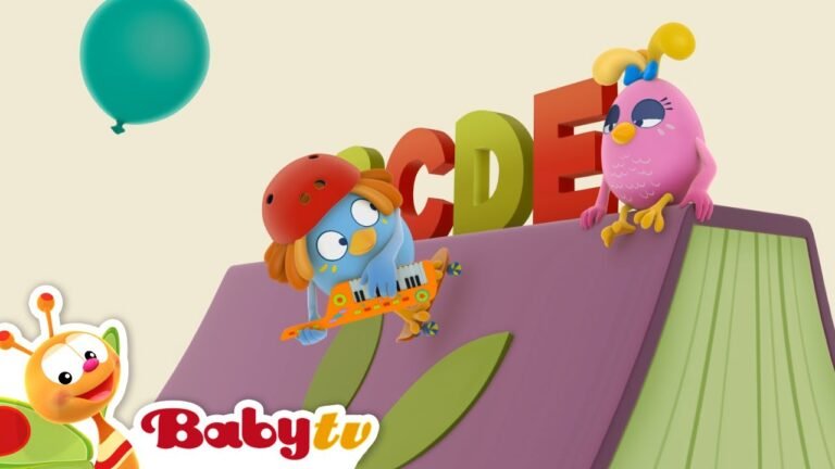 ABC Song - Dance with the Egg Band 🆎 English Alphabet Song | Nursery Rhymes & Kids Songs 🎵 @BabyTV​