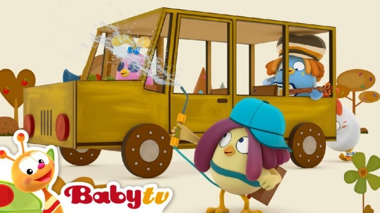 The Wheels on the Bus 🚌 | Nursery Rhymes & Kids Songs 🎵 | Egg Band  @BabyTV