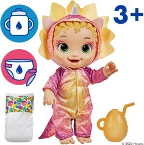 baby alive dino cuties doll review
