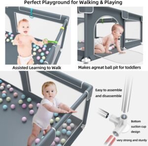 Comparing 5 Baby Playpens: Safety, Size, and Portability 1 comparing 5 baby playpens safety size and portability