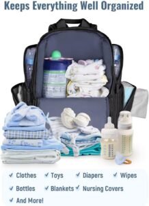 Comparing 6 Multifunctional Diaper Bags for Men and Women 4 comparing 6 multifunctional diaper bags for men and women