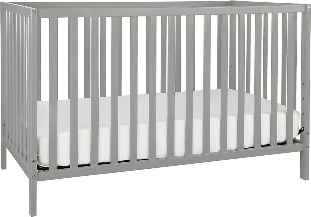 DaVinci Union 4-in-1 Convertible Crib in Grey, Greenguard Gold Certified
