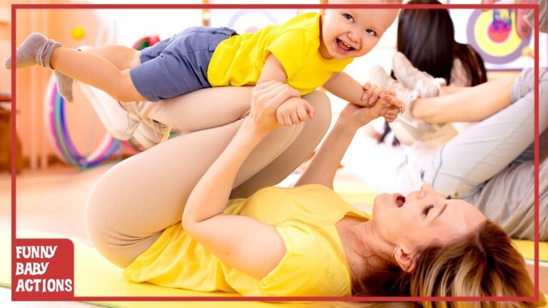 Funny Baby Loves Flexible Mommy #24 - Funny Baby Actions
