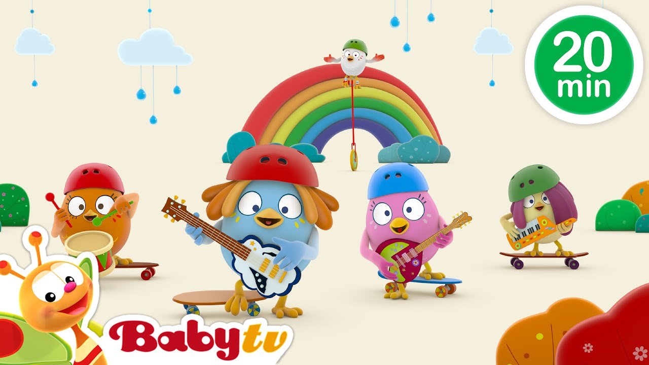 Kids Songs Collection 2023 ❤️ Sing & Dance with the Egg Band | Nursery Rhymes for Babies 🎵 @BabyTV