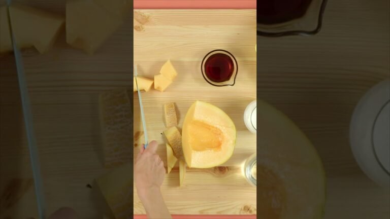 Cool Off with Chef Momento's Melon Popsicle Delight! 🍈❄️ #shorts