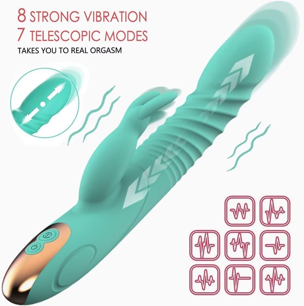 2023 Rabbit Ears Realistic Toys Gifts for Women Pleasure Sexual Wellness Pleasure Tools Self Massage Thrusting Adult Healthy Product Set bds05