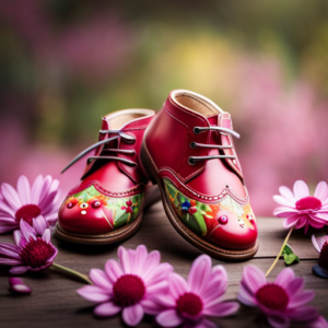 Baby Shoes With Squeakers 1 the innocence and joy of childhood with an enchanting image of baby shoes with squeakers