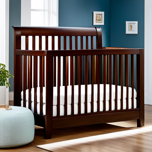 A visually appealing image showcasing the effortless assembly and versatile conversion options of the best budget crib