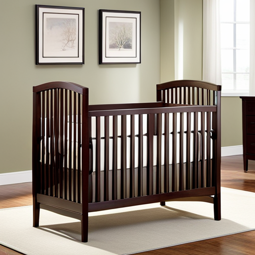 An image showcasing a variety of affordable cribs under $100, ranging from classic wooden designs with adjustable heights and sleek modern options with compact storage features, ensuring comfort and style for any budget-conscious parent