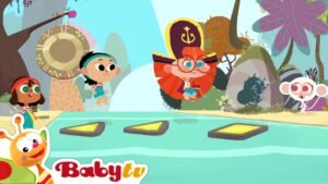 Ahoy Pirates! 🦜 Treasures of the Forgotten Cave | Exciting Kids Expedition | Videos for Kisd @BabyTV 4 Ahoy Pirates! 🦜 Treasures of the Forgotten Cave | Exciting Kids Expedition | Videos for Kisd @BabyTV