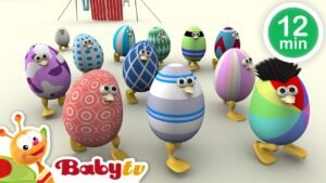 Is it a monkey🐒? an airplane✈️? Guess the Egg🥚! Full episodes cartoons for kids @BabyTV