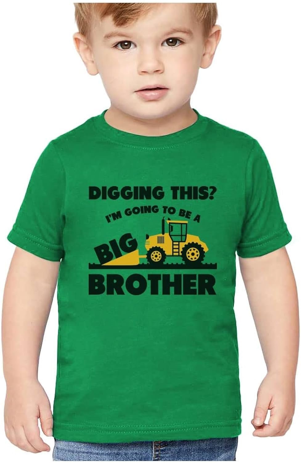Big Brother Shirt for Toddler Pregnancy Announcements Tractor Shirts for Boys