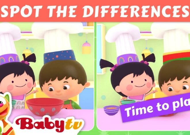 Spot the Differences Games 🔍​ Can You Find Them All? Nursery Rhymes & Songs For Kids🎵 @BabyTV