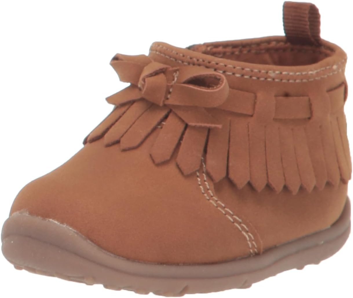Carters Every Step Baby Camber-GP Boot, Brown, 2 US Unisex Infant