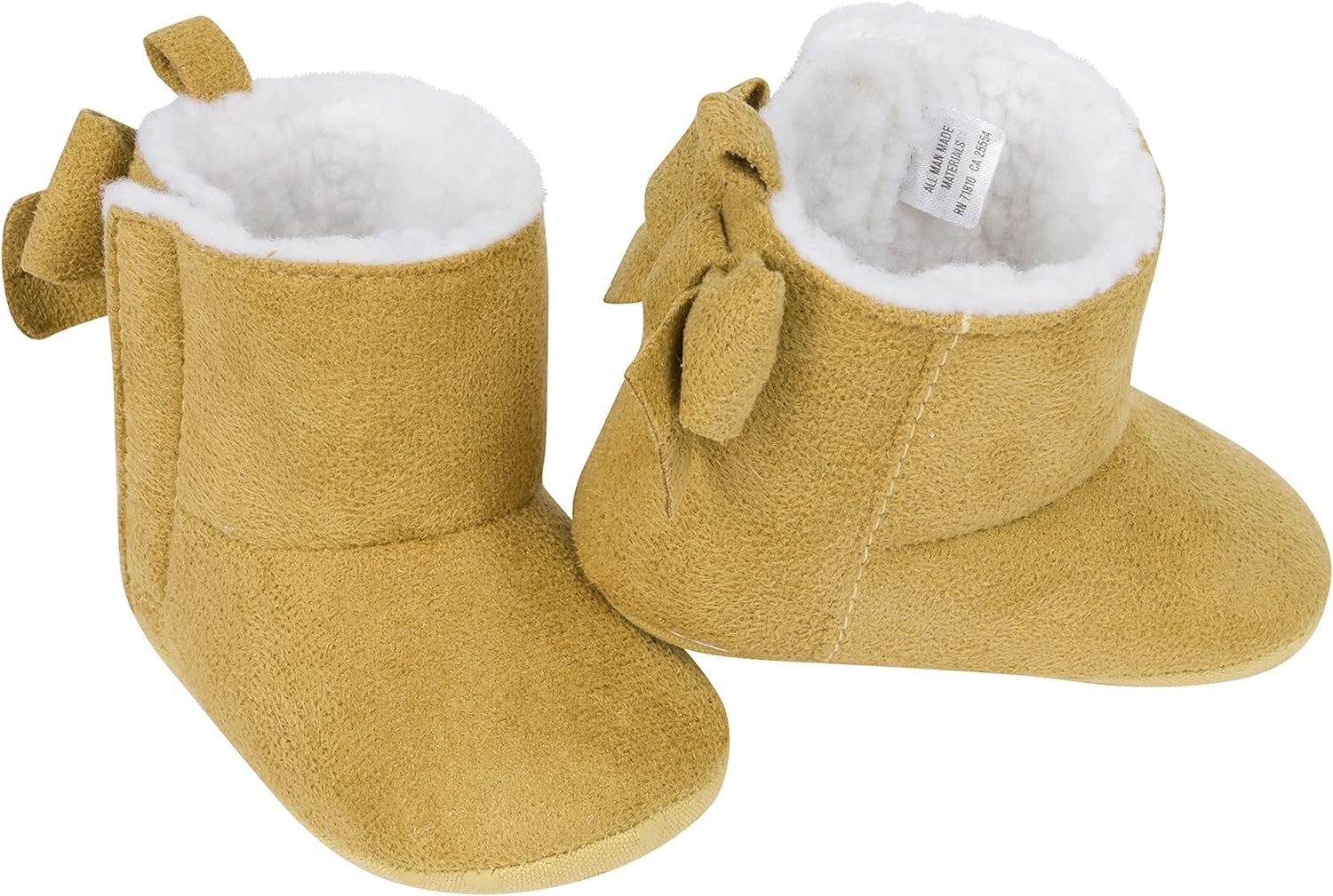 Gerber Unisex-Baby Girls Cozy Boots Crib Shoes Newborn Infant 0-9 Months