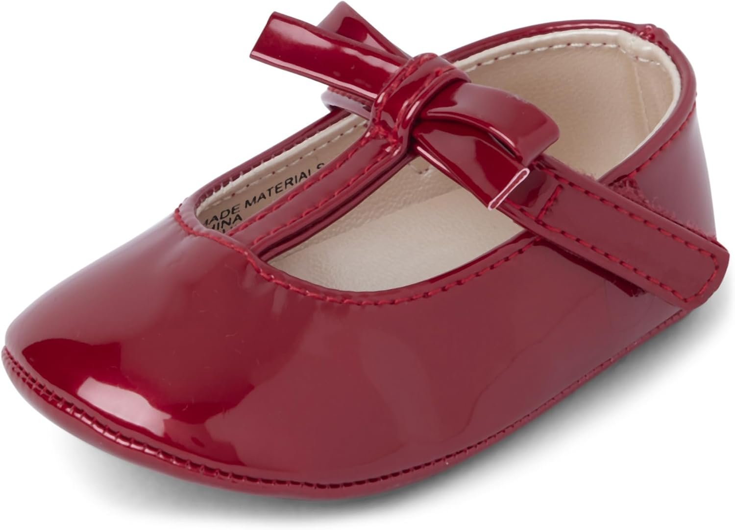 Gymboree Baby-Girls Dressy Red Bow Ballet Flats