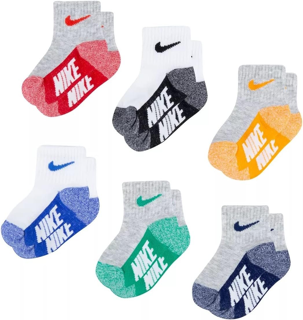 Nike Baby Lightweight Ankle Socks 6 Pack