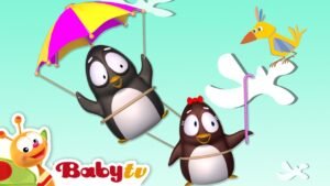 Pim & Pimba Play Games | Parachute 🪂​| @BabyTV