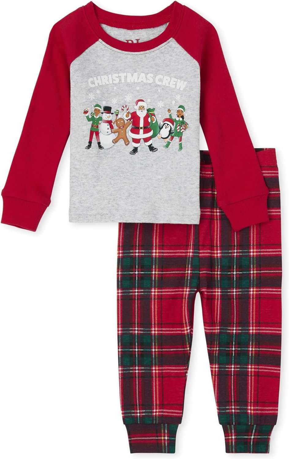 The Childrens Place Kids Family Matching, Festive Christmas Pajama Sets, Cotton