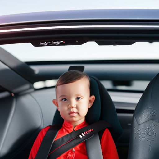 An image showcasing an ergonomically designed car seat with a multitude of adjustable features, including customizable lumbar support, heating and cooling options, memory foam padding, and a sleek, modern aesthetic