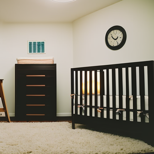 An image showcasing a variety of stylish and sturdy baby cribs under $100, arranged neatly in an inviting nursery setting