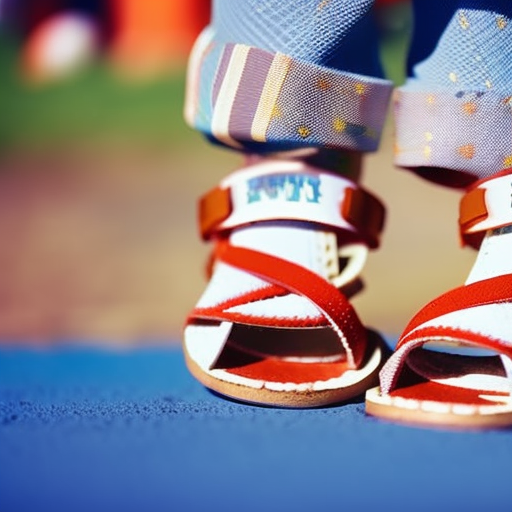  the essence of summertime comfort with an image showcasing baby boys' sandals