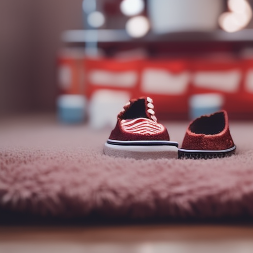 An image showcasing a pair of adorable, tiny Baby Vans Shoes