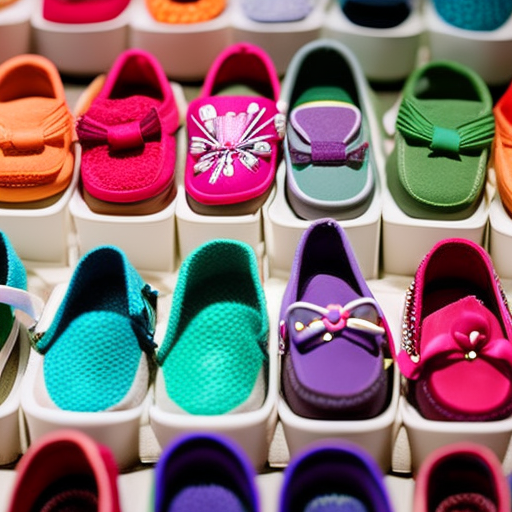 An image showcasing the versatility of popular styles for baby's first shoes