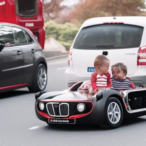 Best Car Seats for Safety 2 An image showcasing a car seat with a sleek design, enhanced side-impact protection, innovative energy-absorbing materials, and a secure five-point harness system, ensuring utmost safety for your little one
