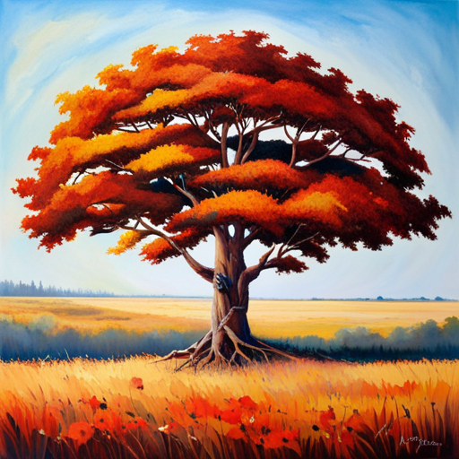 An image of a vibrant tree, with strong roots and blooming branches, symbolizing the transformation from negative parenting cycles to a positive legacy of nurturing and growth