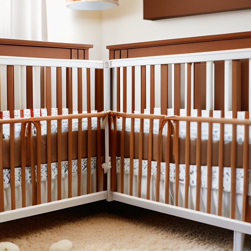 An image that showcases a step-by-step visual guide on assembling a Buybuybaby crib