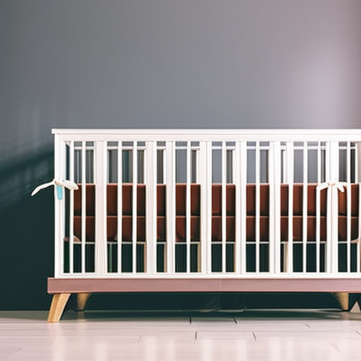 An image showcasing a diverse range of stylish, sturdy cribs in various colors and designs, emphasizing their pocket-friendly prices