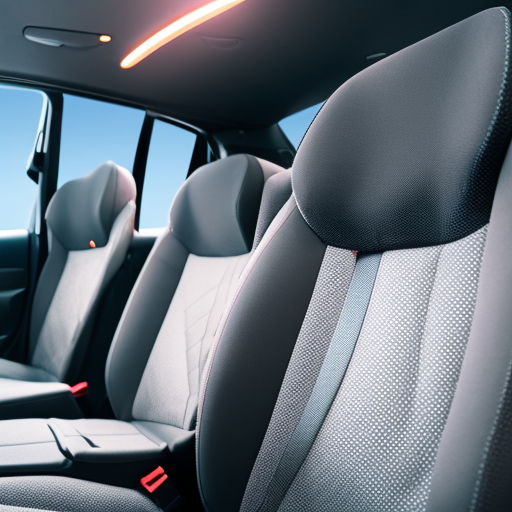 An image that showcases a diverse range of modern, well-padded car seats, each equipped with a 5-point harness, energy-absorbing foam, and side-impact protection, ensuring utmost safety for precious cargo