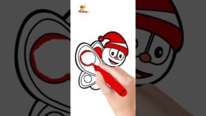 How to Draw Baby Butterfly 🦋​ | Merry Christmas 🎄​🎉 #shortskids