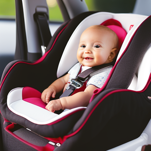 An image showcasing a convertible car seat with adjustable recline positions