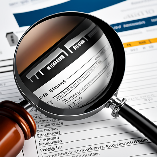 An image featuring a magnifying glass hovering over a FAFSA form, focusing on the section with complex financial terms